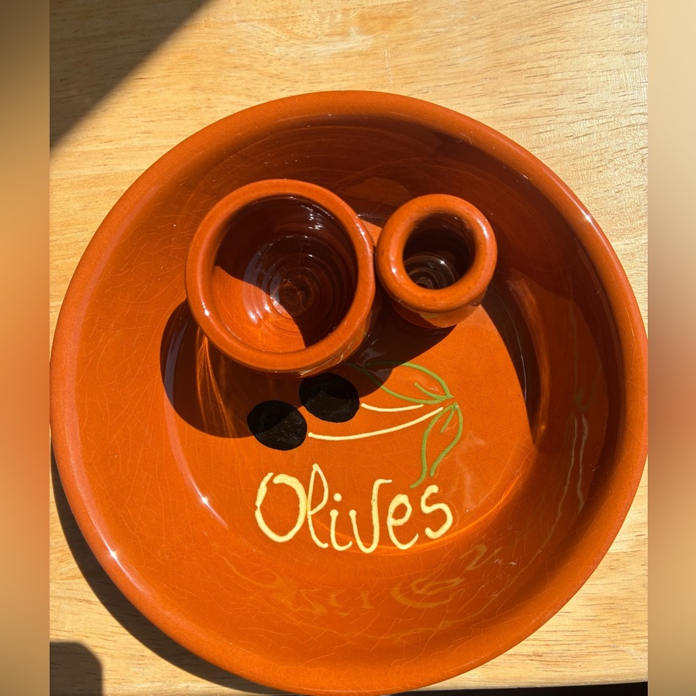 Olives Ceramic Serving Dish